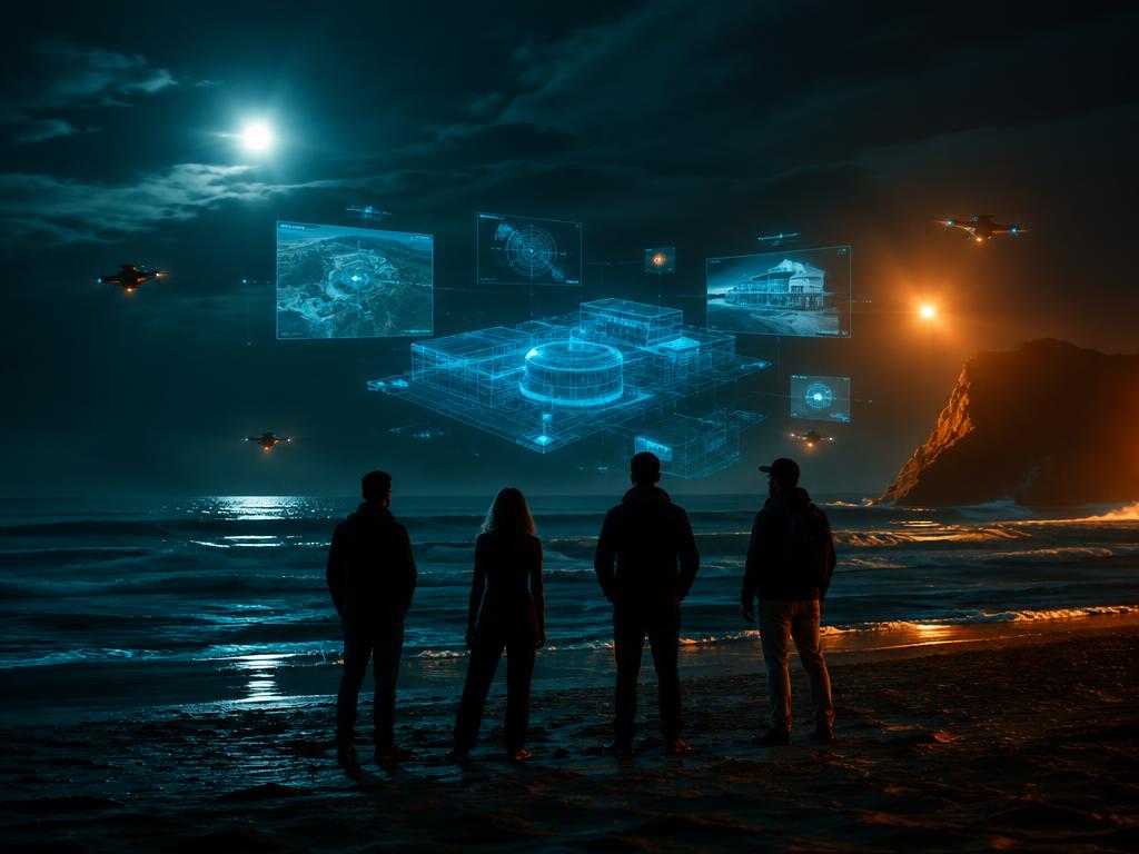Illustrative key art for Beach Boys